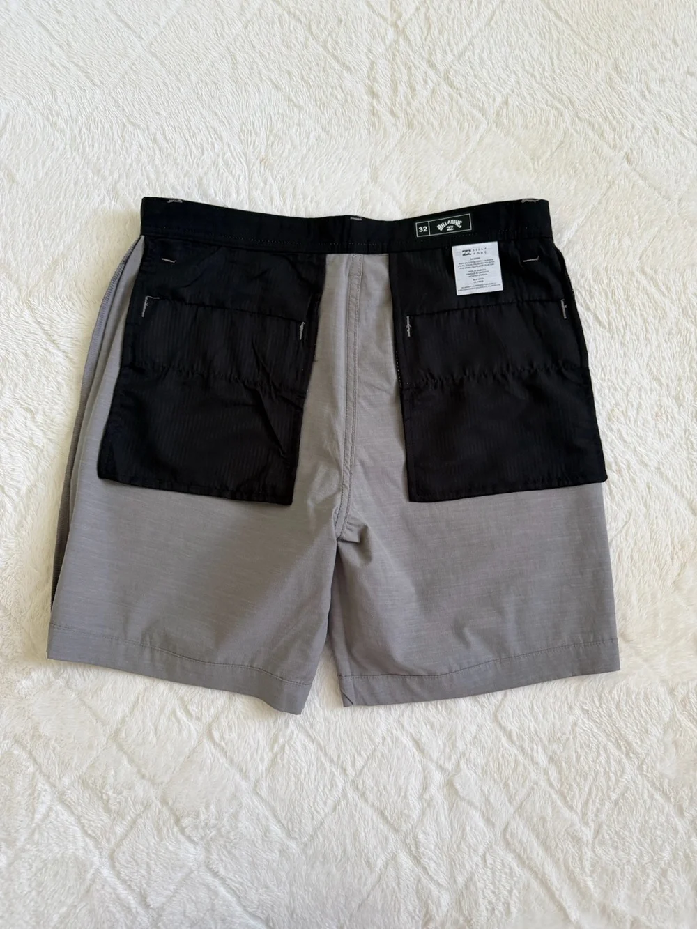 Billabong Gray Men's Walkshorts with Logo